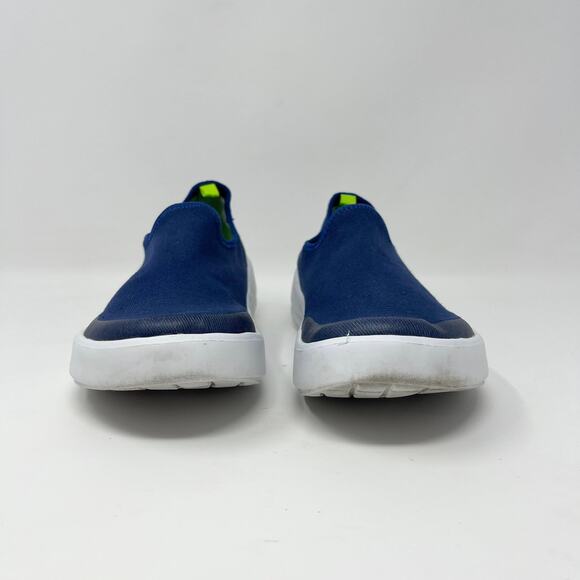 Oofos OOMG Eezee Low Slip-On Shoe Navy Womens 6 Blue/White‎ Lightweight Comfort - Picture 5 of 9